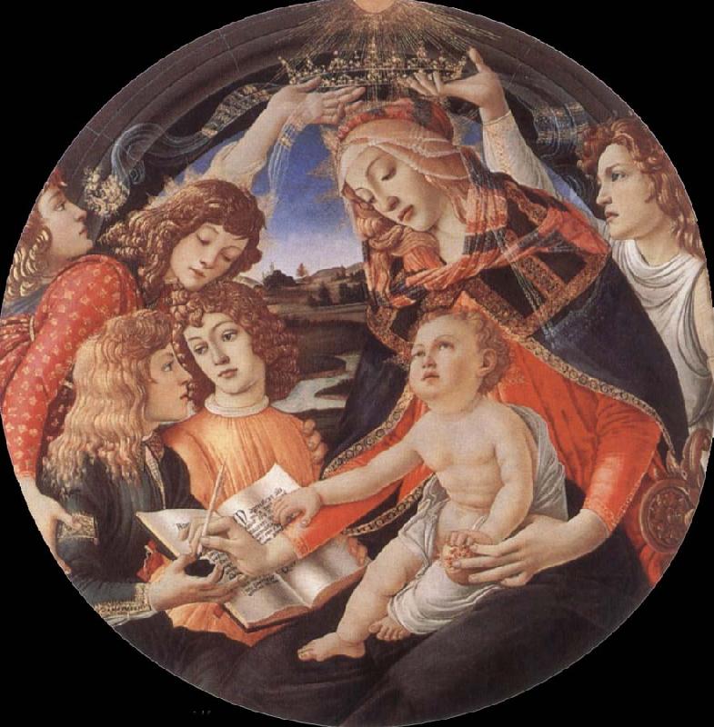 Sandro Botticelli Madonna of the Magnificat